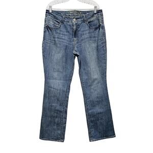 Faded Glory Bootcut Jeans Women's Plus Size 16A NWOT Blue Casual